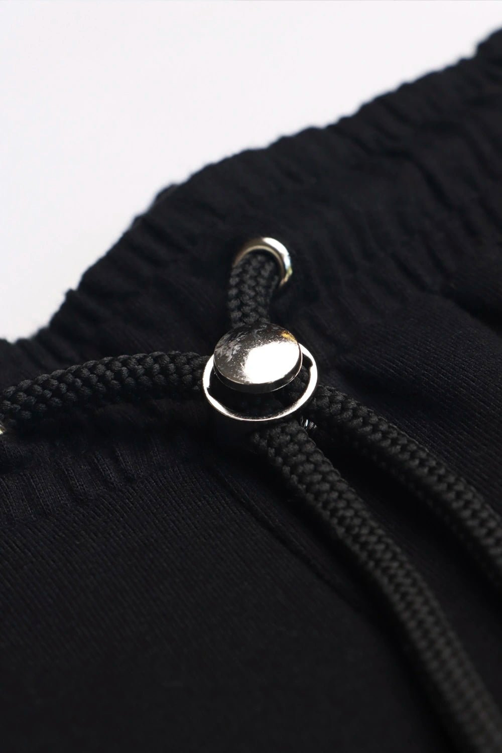 Black Pleated Sweatpants - BEEGLEE