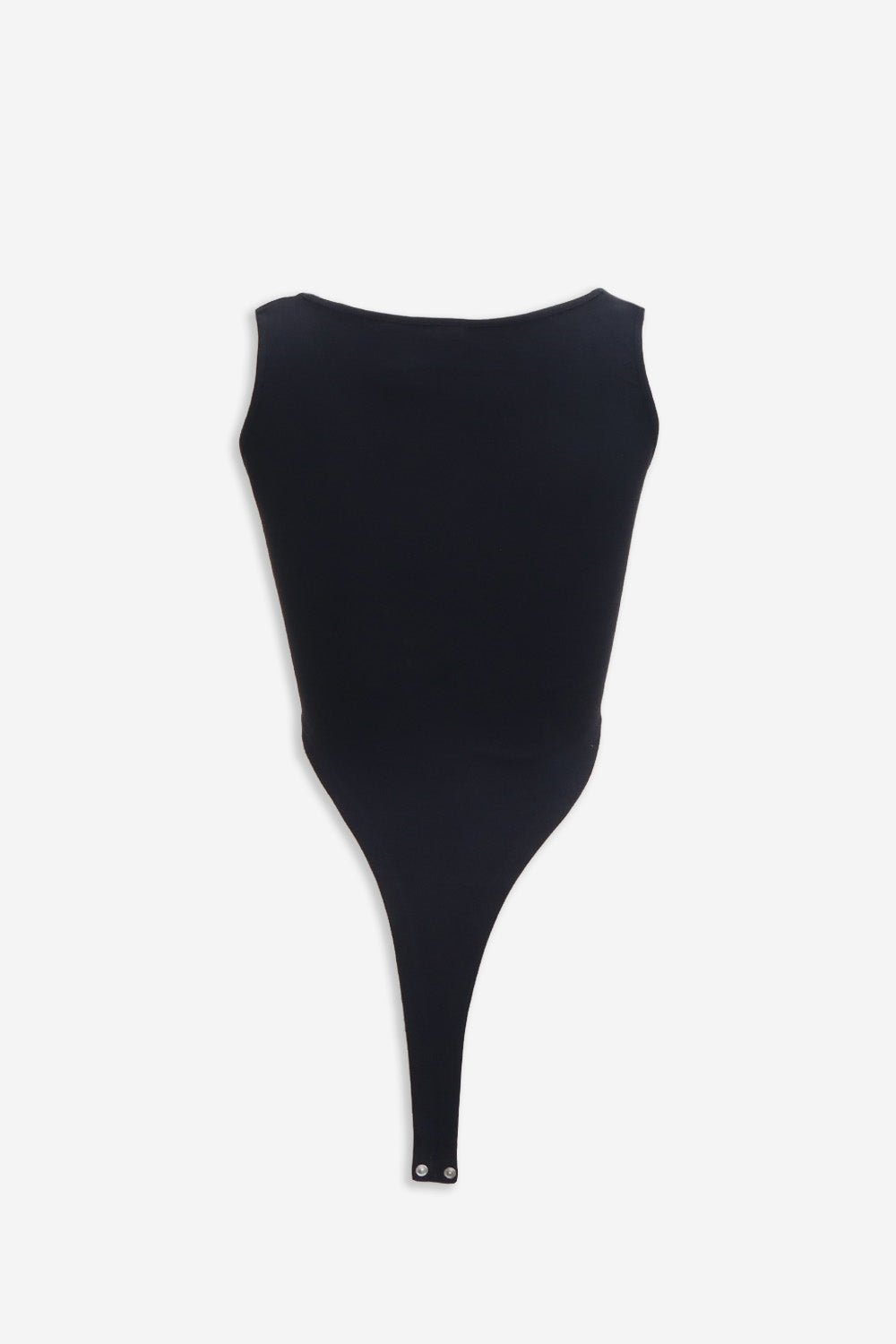 Black Plunging V Bodysuit - BEEGLEE