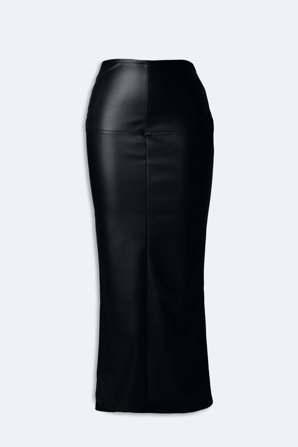 Black trumpet leather skirt - BEEGLEE