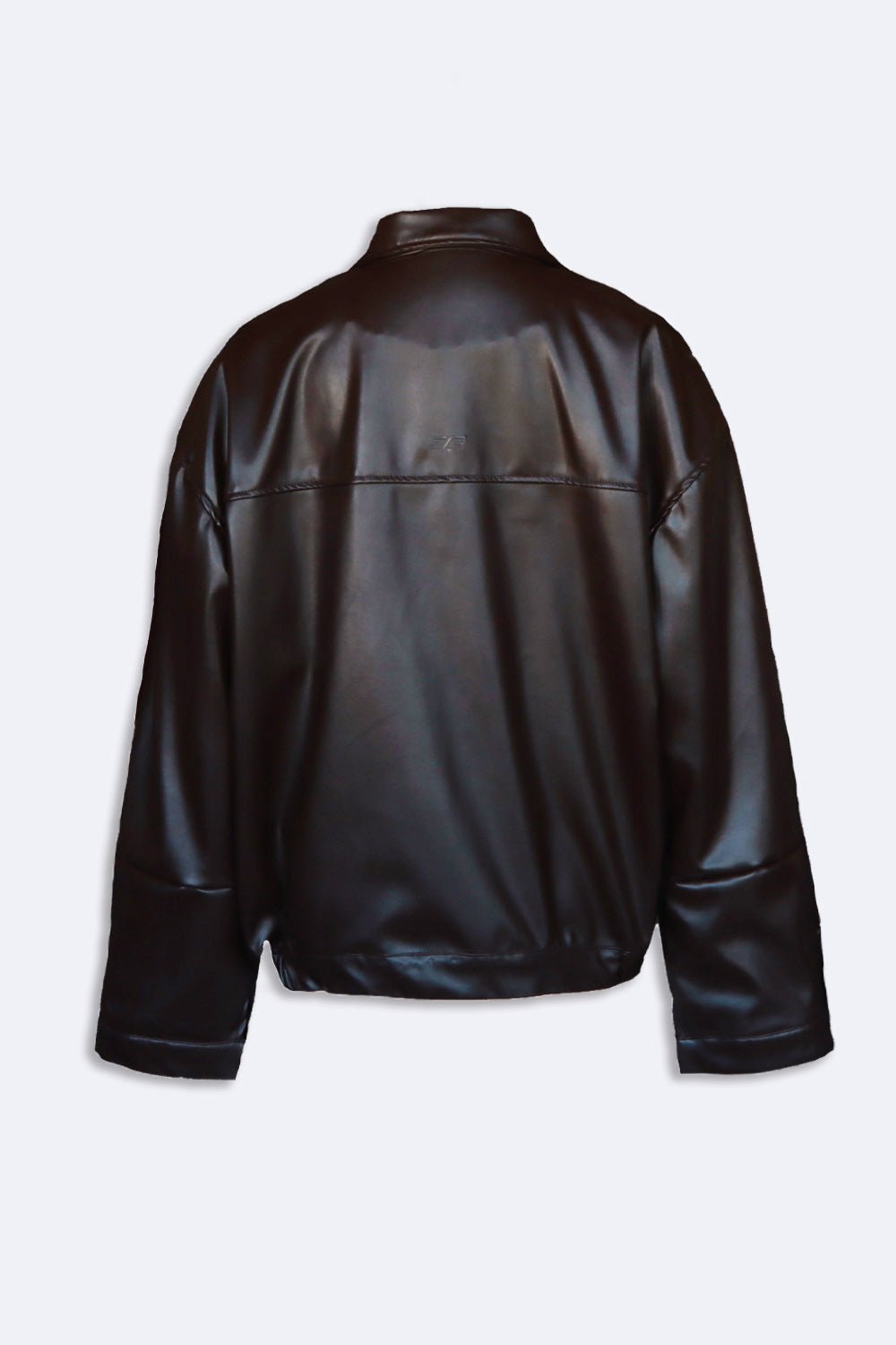 Brown viper leather jacket - BEEGLEE