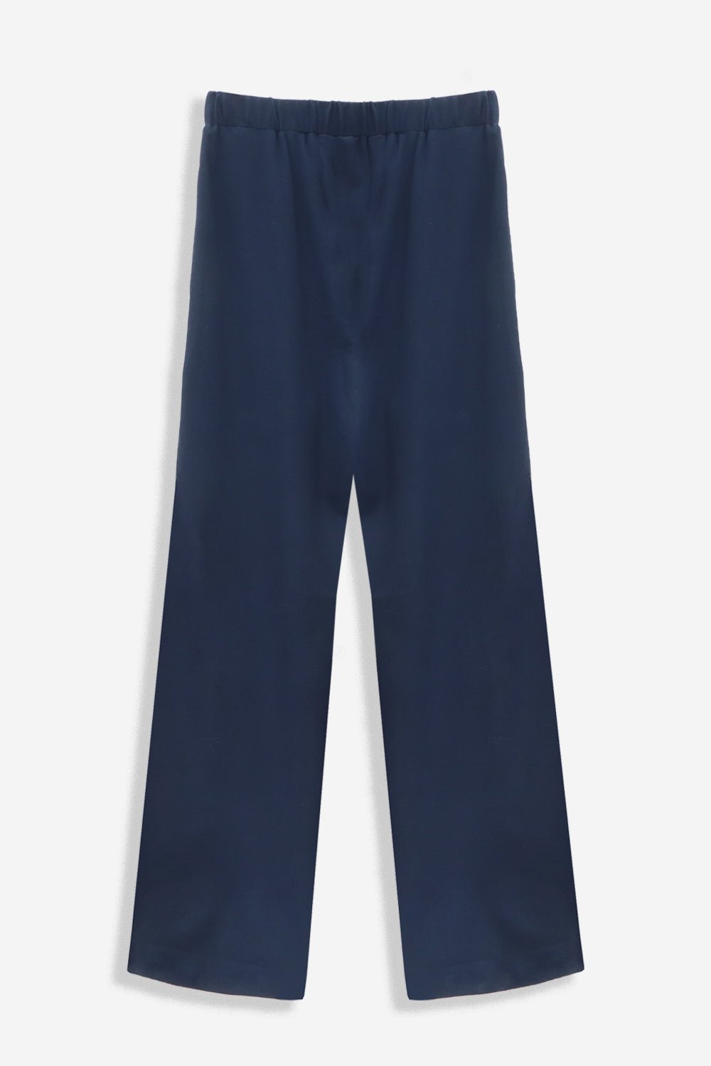 Navy High Rise Tapered Pants - BEEGLEE